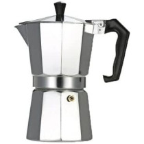 12 Cup Stove Top Espresso Coffee Maker Silver Black 23X20.5X11.2 Silver&Black