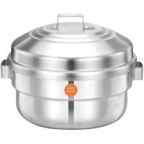 Ayda 10 Pit Idli Steamer Cooking Pot 10 PIT Silver