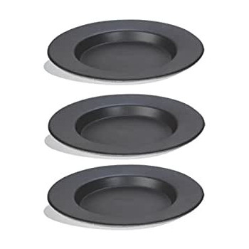 Ayda 3 Pieces Non Stick Kunafa Set Black 26 CM Black