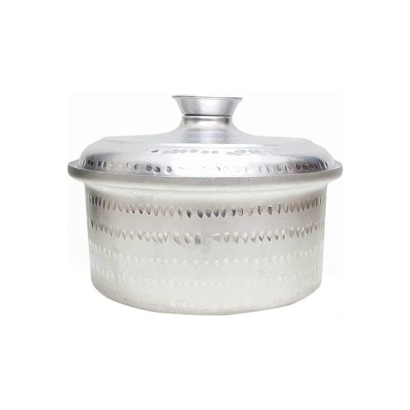 Ayda Aluminium Mandi Biryani Cooking Pot Silver 33X15Centimeter 33 X 15 Cm Silver