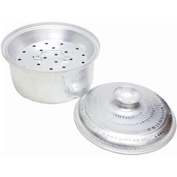 Ayda Aluminium Mandi Biryani Cooking Pot Silver 33X15Centimeter 33 X 15 Cm Silver