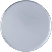 Ayda Aluminum Round Basbuosa Tray With Lid 3 Pieces 14 Inches Silver