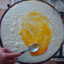 Arobah Aluminium Arabic Tawa Roti Pan Ragag Maker Dia 23 Silver