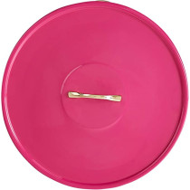 Ayda Aluminum 8 Partition Breakfast Serving Tray With Dip Lid20 Inches Pink