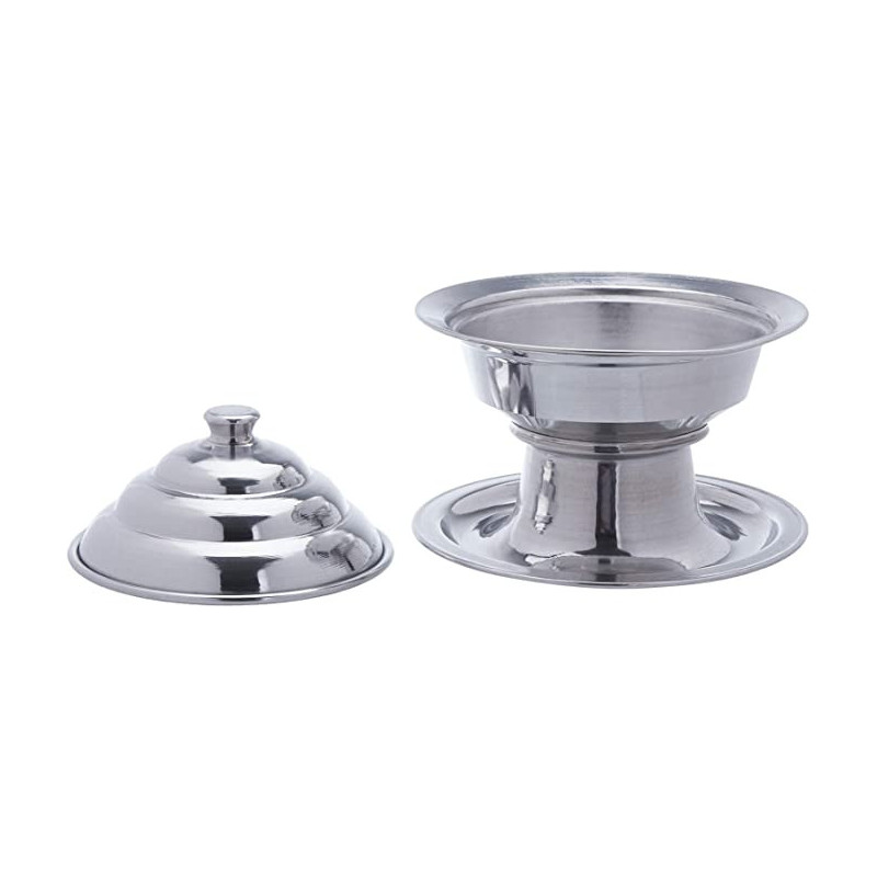 Ayda aluminum Large Date Serving TrayLarge Silver