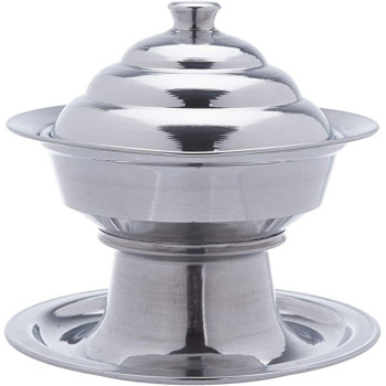 Ayda aluminum Large Date Serving TrayLarge Silver