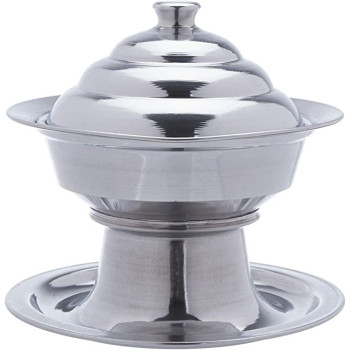 Ayda aluminum Small Date Serving TraySmall Silver