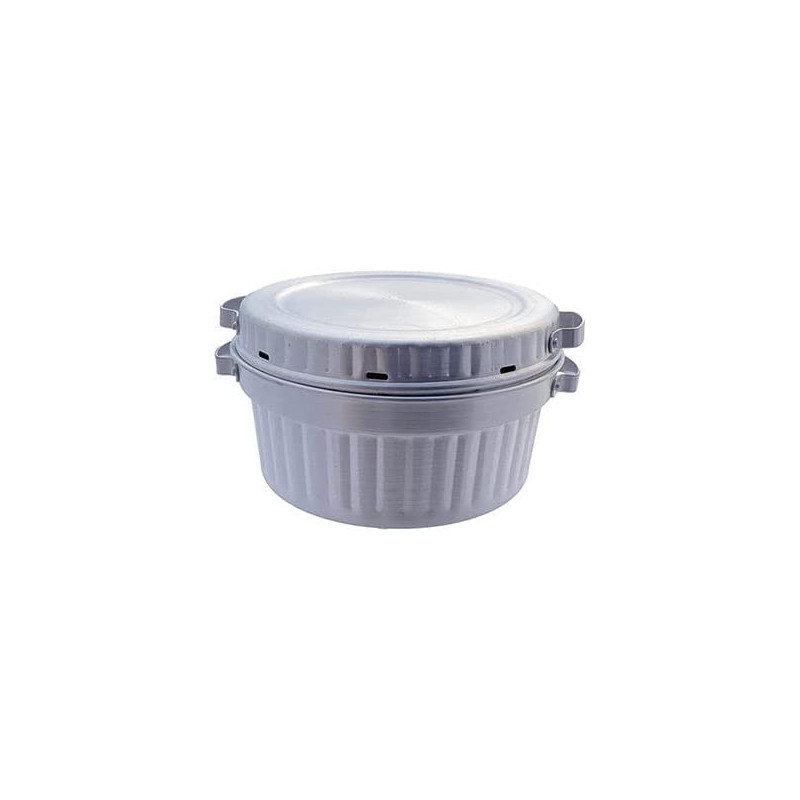 Ayda Cake Tray Creme Caramel Baking Potsilver