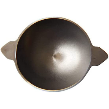 Ayda Cast Iron Pre Seasoned Healthy Super Smooth Appachettyappam Kadaivellapam Pan Black 9Inch9 Inches Black