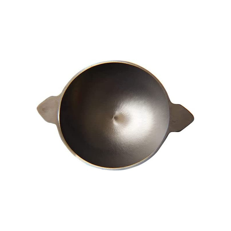 Ayda Cast Iron Pre Seasoned Healthy Super Smooth Appachettyappam Kadaivellapam Pan Black 9Inch9 Inches Black