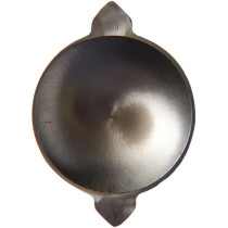 Ayda Cast Iron Pre Seasoned Healthy Super Smooth Appachettyappam Kadaivellapam Pan Black 9Inch9 Inches Black