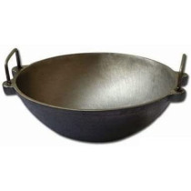 Ayda Cast Iron Pre Seasoned Kadaikadhai For Cooking And Deep Frying Multipurpose Loha Kadai Gas Stove Friendly Black 6 Inch