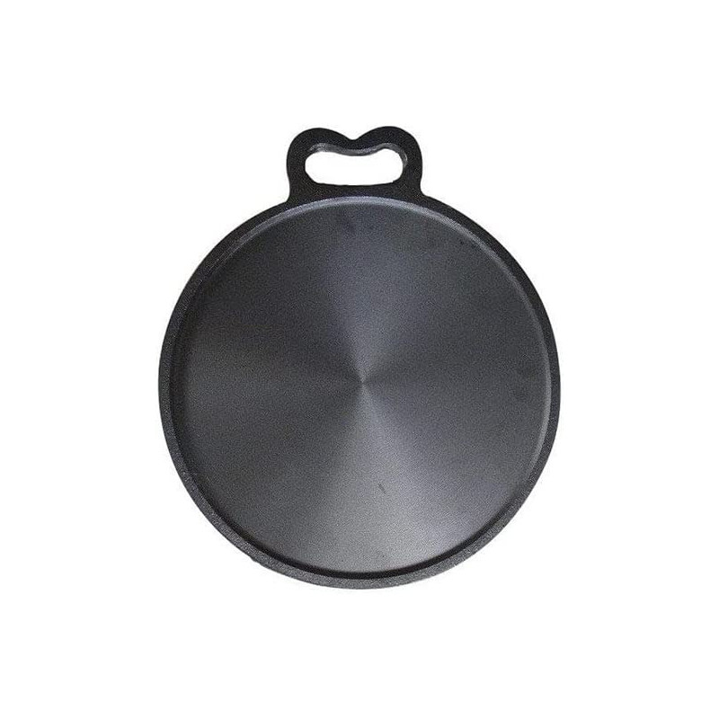 Ayda Cast Iron Pre Seasoned Super Smooth Tawa For Dosarotichapati 12 Inch12 Inches Black