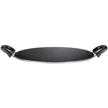 Ayda Dual Handle Tortilla Pan Tawa Griddle Black 13Inch13 Inches Black