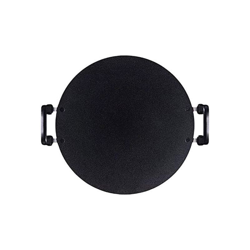 Ayda Dual Handle Tortilla Pan Tawa Griddle Black 13Inch13 Inches Black