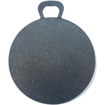 Ayda Granite Non Stick Arabic Tawaroti Panragag Maker Black 41Cm41 Cm Black
