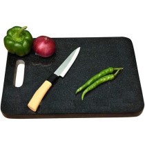 Ayda Granite Stone Cutting Board Black 36cm36 CM Black
