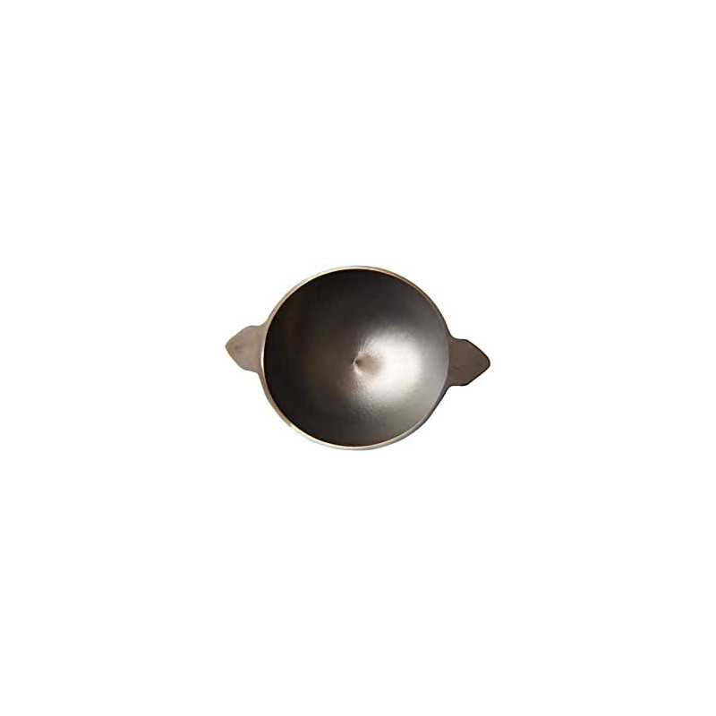 Ayda Pre Seasoned Healthy Cast Iron Super Smooth Appachettyappam Kadaivellapam Pan Black 8Inch8 Inches Black