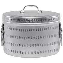 Ayda Pure Aluminium Mandi Biryani Cooking Pot Or Steamer Potsilver