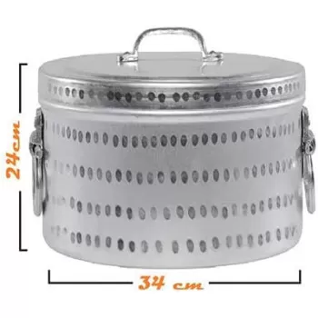 Ayda Pure Aluminium Mandi...