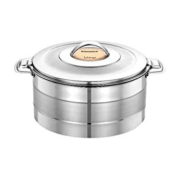 Bohara Suhana Casserole Dish Silver 7.5L7.5 Litres Silver