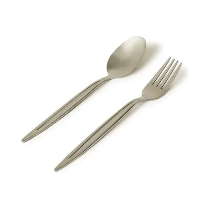 Dessini 12 Piece Stainless Steel Cutlery Set Silver12 Pieces Silver