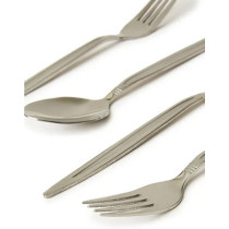 Dessini 12 Piece Stainless Steel Cutlery Set Silver12 Pieces Silver