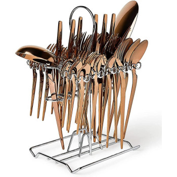 Dessini 39 Piece Stainless Steel Cutlery Set Gold