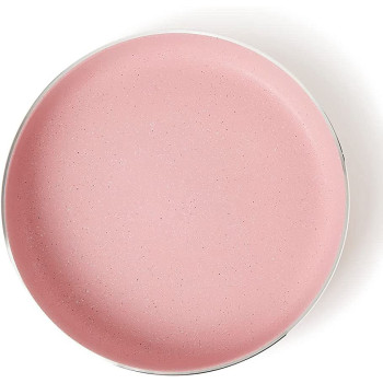 Dessini 4 Piece Non Stick Bakeware Set Includes 1Xpan 24Cm 1Xpan 26Cm 1Xpan 28Cm 1Xpan Light Pink Silver 30Cm