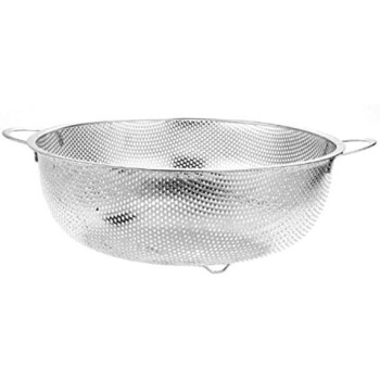 Dessini 6 Piece Strainers And Colanders With Handle Set Includes 6Xstrainer 16.5 Cm 19.5 Cm 22.5Cm 25.5Cm 28.5 Cm 31.5 Cm Silver