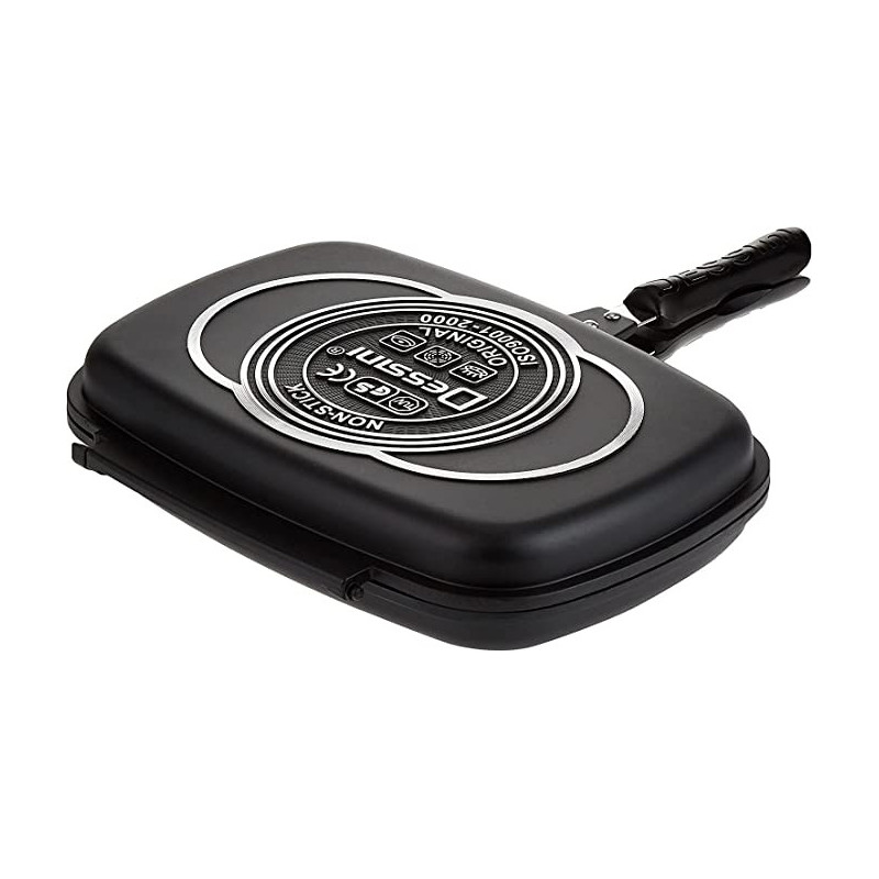 Dessini Double Sided Grill Pan Black 36Cm