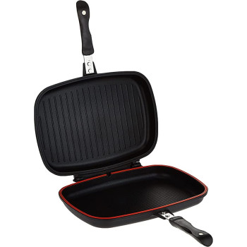 Dessini Double Sides Non Stick Grill Pan Multicolour 36Centimeter