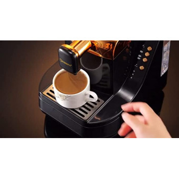 Dessini Electric Professional Turkish Coffee Maker 1 to 8 cups with 201 Steel Heat Plate Automatic Turkish Coffee Maker