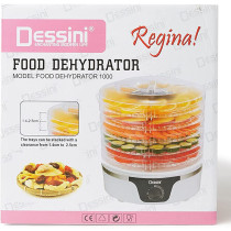 Dessini Food Dehydrator 400 W 1000 Food Dehydrator Clear White