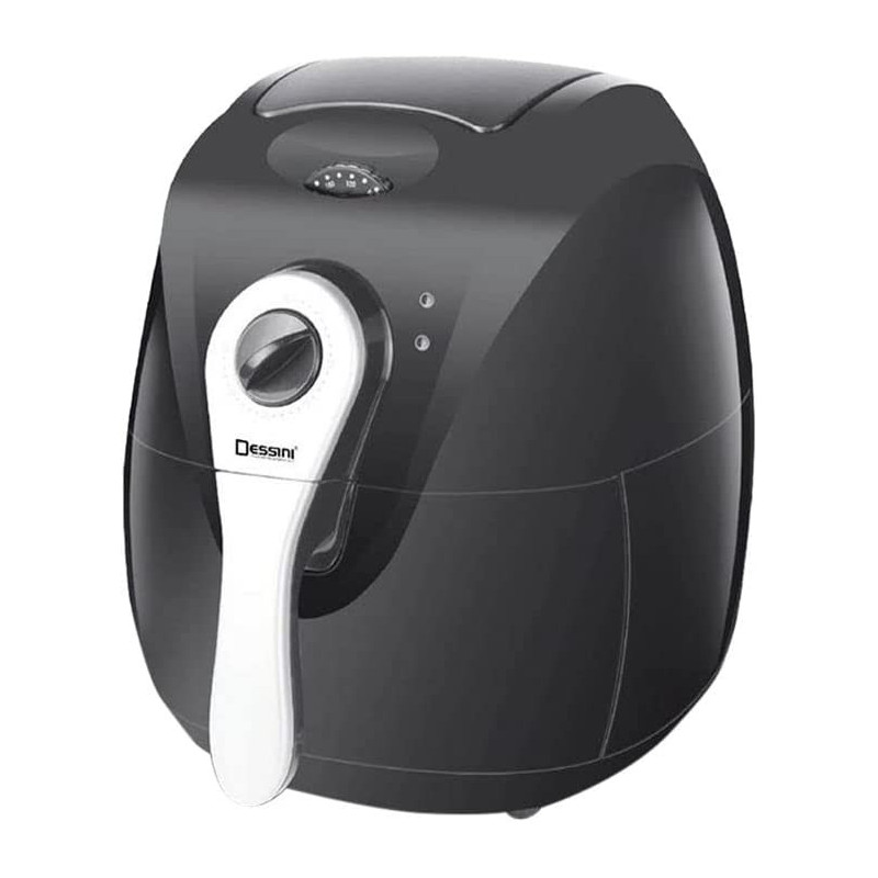 Dessini Plastic Airfryer 2.6 L Daf600 Black Silver
