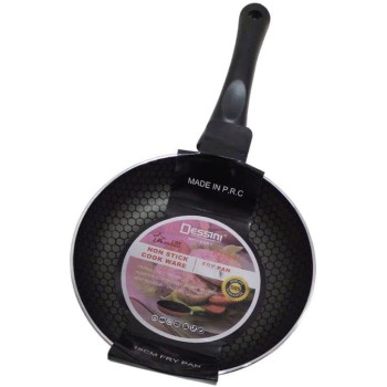 Dessini Non Stick Fry Pan Red Black 18Cm