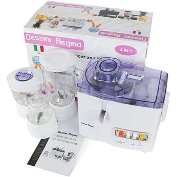 Dessini Regina 4 In 1 Steel Juicer & Blender 1.5 kg OS-555 White