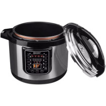 Dessini Regina Electric Pressure Cooker Silver Black 8L