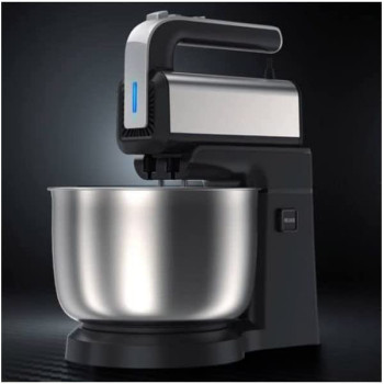 Dessini Stainless Steel Hand Mixer 3 L 300 Kw Handmixer303 Silver & Black