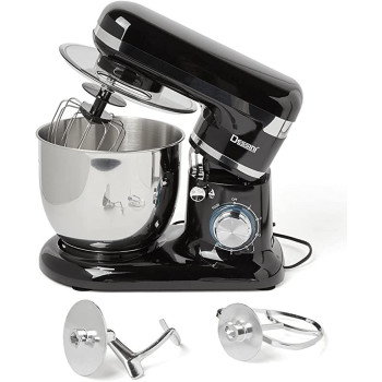Dessini Stand Mixer 1000 Watts 5 Liter Sm 9090 Silver & Black
