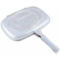 Dessini Two Sided Double Grill Non Stick Fry Pan Grey 40Cm
