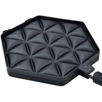 Dessini Triangle Double Pan Black 32Centimeter