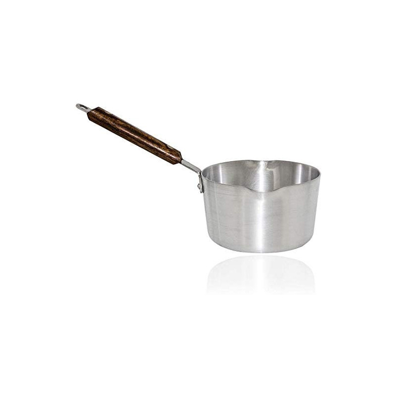 Sauce Pan Set With Wooden Handle