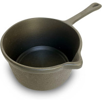 Ayda Pre Seasoned Cast Iron Sauce Pan (15Cm/1Liter)