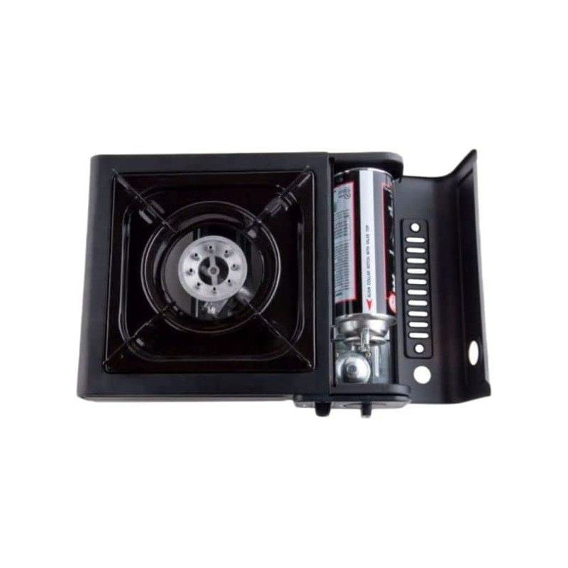 Dessini Portable Picnic Gas Stove Durable Iron Construction Compact And Lightweight Cooker Fuel Safety Cut Out Multiuse