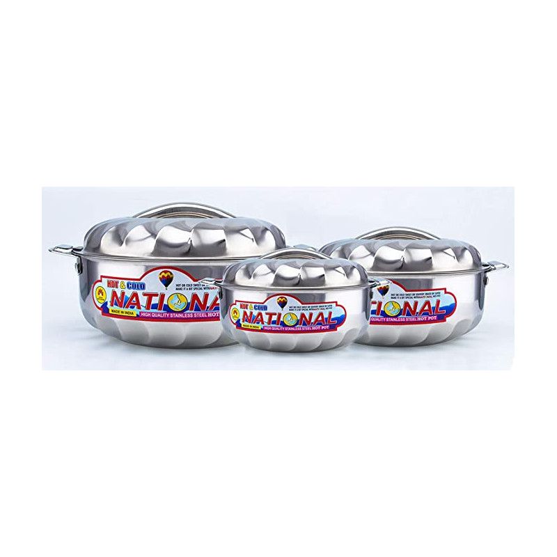 National Hot Pot 3Pcs Set 1000 1500 2500
