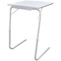 Multi-Purpose Foldable Table White 39X52Centimeter