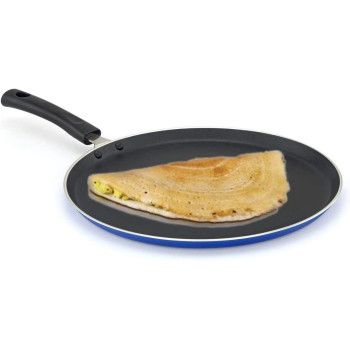 Mithra Non-Stick Dosa Tawa Blue/Black, 26Cm