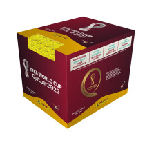 Panini Fifa Qatar World Cup 2022 Players Album with 53 Pack of Sticker Collection Per Pack 5 Stickers 