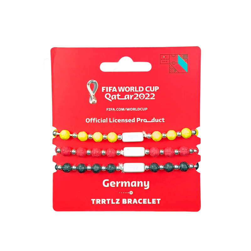 FIFA Fabric Fashionable Qatar 2022 World Cup Country Team Nylon breacelet GERMANY